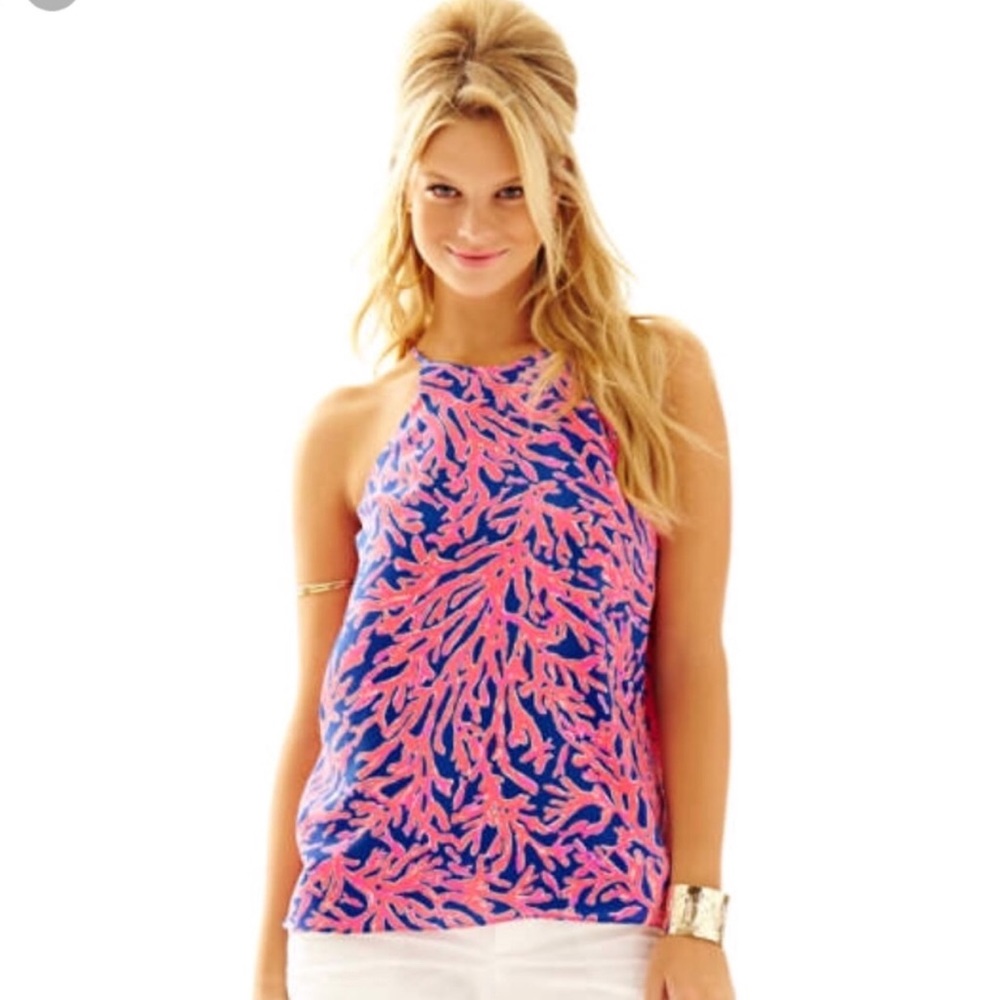 NWT Lilly Pulitzer silk tank